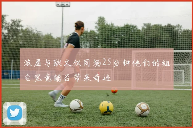 浓眉与欧文仅同场25分钟他们的组合究竟能否带来奇迹